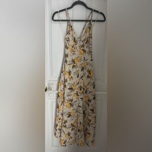 Lovestitch Floral Backless Midi Dress